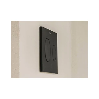 Roca PL10 Dual nyomólap matt fekete A890189206