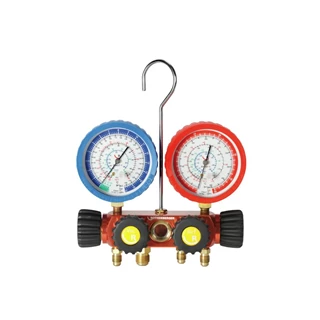 Rothenberger 4 utas szervizcsaptelep készlet II Plus, R410A és R32 170608 Rothenberger 4 utas szervizcsaptelep készlet II Plus, R410A és R32 170608