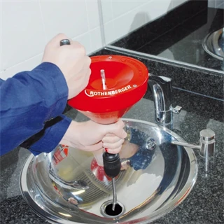 Rothenberger Csőtisztító készülék ROSPI 10 H+E Plus, 10 m 72005