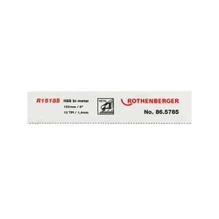 Rothenberger fűrészlap 150 mm Z18 orrfűrészhez 1db 865785