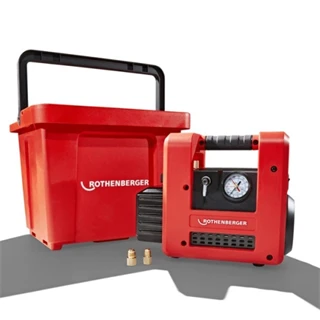 Rothenberger ROAIRVAC R32 1.5, 230V 2 lépcsős vákuumszivattyú ROBUCKET-el 1000002689