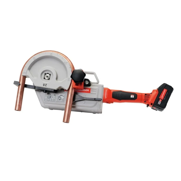 Rothenberger ROBEND 4000 E akkumulátoros csőhajlító készlet, 4Ah, 12-14-16-18-22-28 mm 1000003393