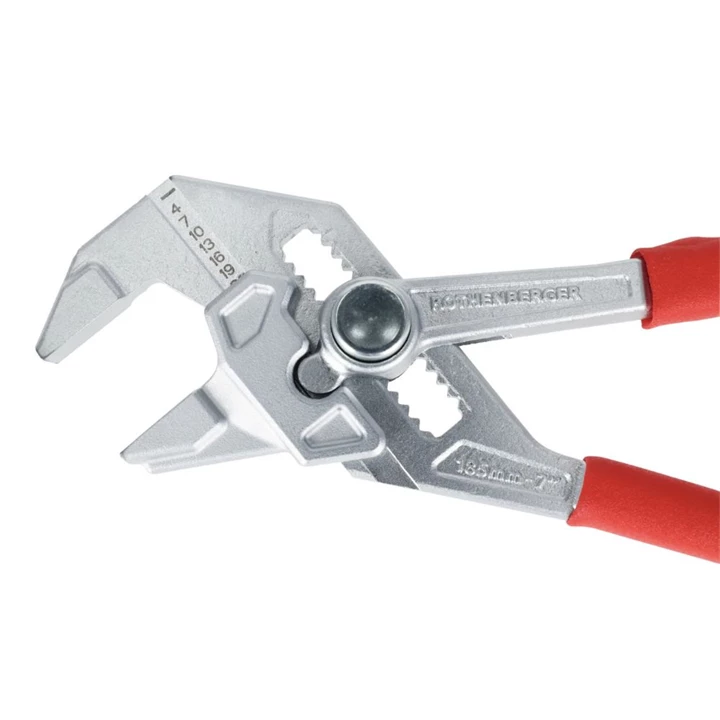 Rothenberger ROFAST szerelvényező fogó, 7" 1K, 3 pár pofavédővel 1000004325