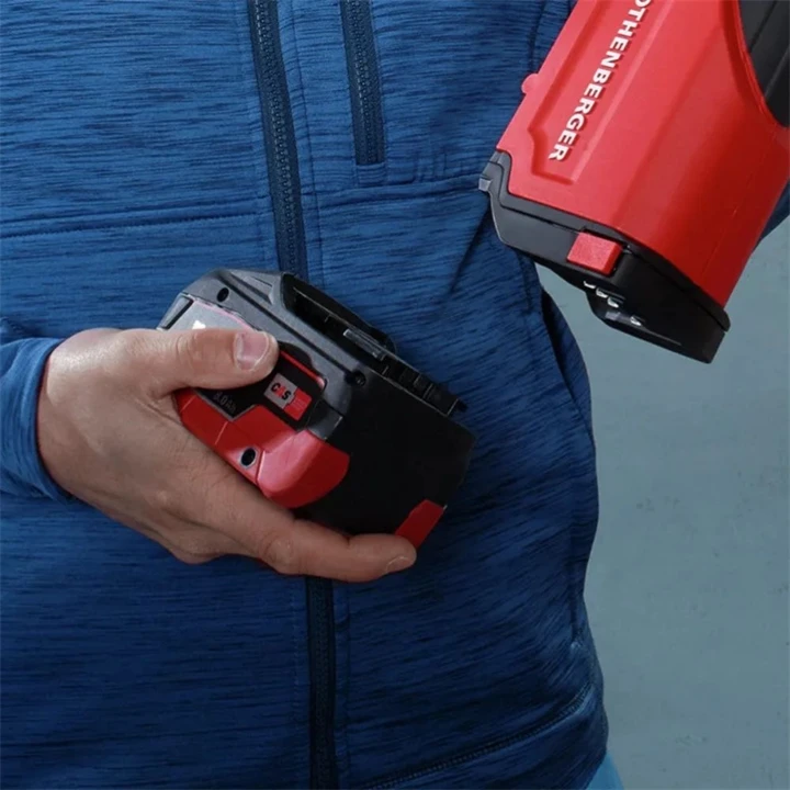 Rothenberger romax 4000 akkus préssgép töltő+koffer 1000001840+1000002548