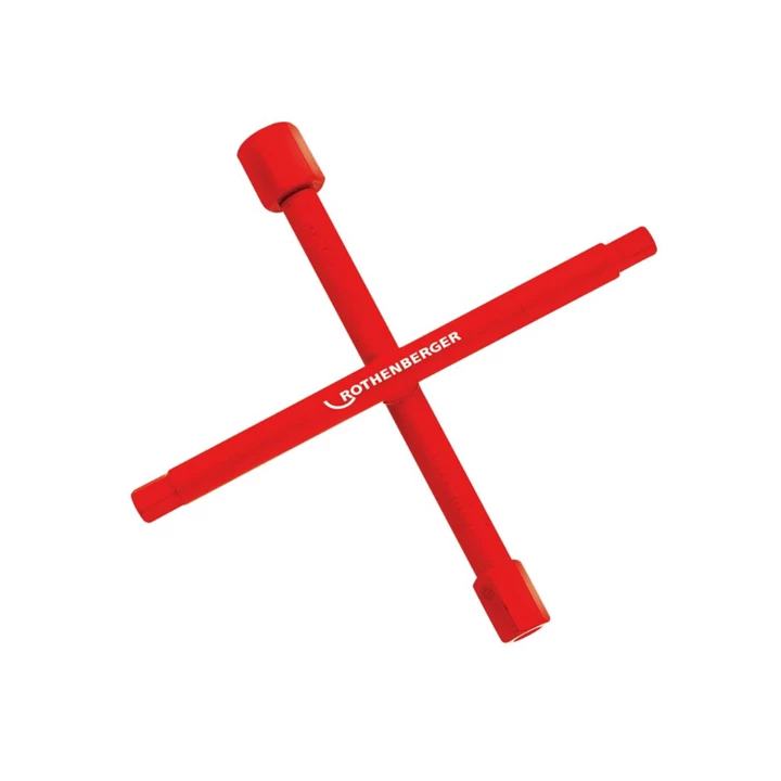 Rothenberger szaniter keresztkulcs, 3/8–1" 351044