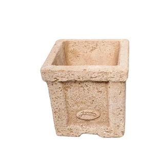 Jován Róma 23 kocka váza, barna JVI0510201 Jován Róma 23 kocka váza, barna JVI0510201