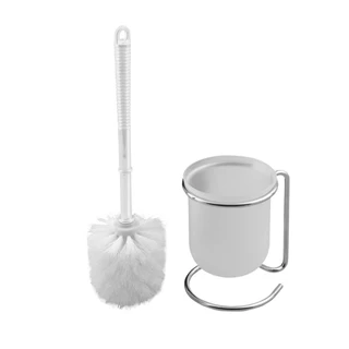 Sapho AQUALINE álló WC-kefe és tartó, 125x345x110mm, műnyag/króm GA1304