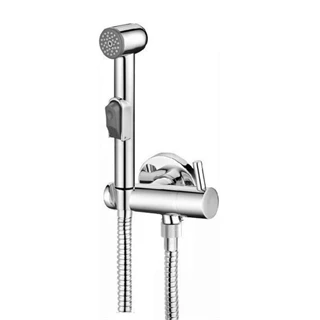 Sapho AQUALINE bidézuhany, szeleppel, gégecsővel és tartóval, króm SK215