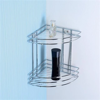 Sapho AQUALINE KRÓM LINE sarokpolc, 200x310x200mm, króm 37010
