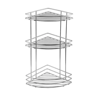 Sapho AQUALINE KRÓM LINE sarokpolc, 200x485x200mm, króm 37015
