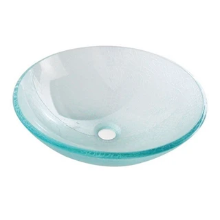 Sapho BEAUTY ICE üvegmosdó, átm:42x14cm 2501-04