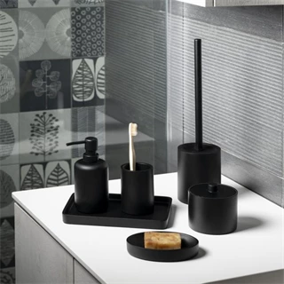 Sapho BRENDA WC-kefe, matt fekete BR3314