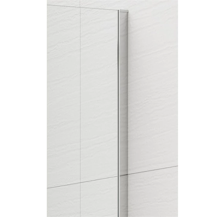 Sapho ESCA CHROME Walk-in zuhanyfal, falra szerelhető, matt üveg, 1200mm ES1112-01