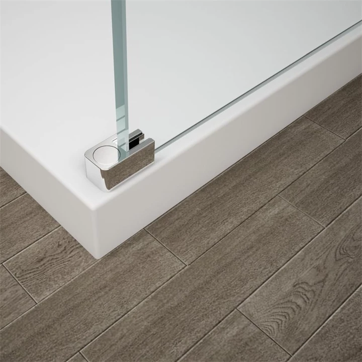 Sapho ESCA CHROME Walk-in zuhanyfal, falra szerelhető, matt üveg, 1200mm ES1112-01