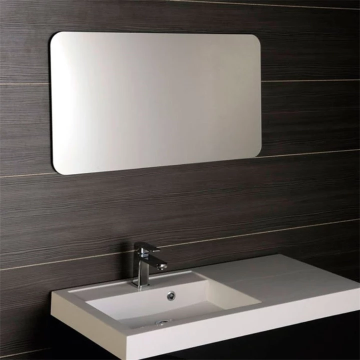 Sapho ISHAPE 100x50 cm tükör, lekerekített sarkokkal, akasztó nélkül AG510 Sapho ISHAPE 100x50 cm tükör, lekerekített sarkokkal, akasztó nélkül AG510