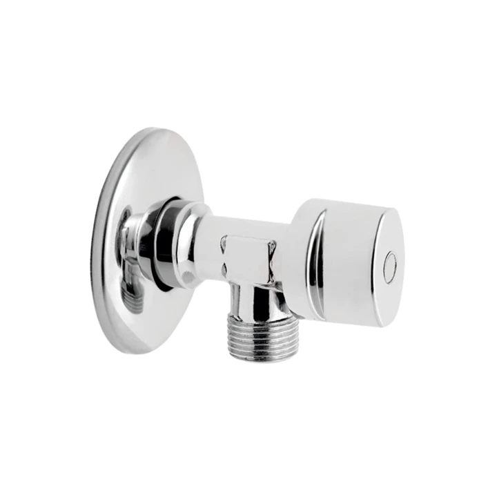 Ferro sarokszelep fém tekerőgombos 1/2"-3/8", króm Z1238K