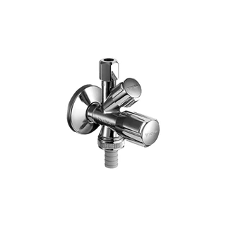 Schell COMFORT kombinált sarokszelep, 1/2"-3/8"-3/4" 035510699