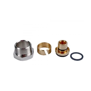 Siemens csőcsatlakozó 1/2", 16x2 mm Alupex csőhöz AVN15A16