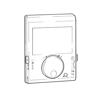 Siemens Standard szobatermosztát - RDJ100 RDJ100 Siemens Standard szobatermosztát - RDJ100 RDJ100