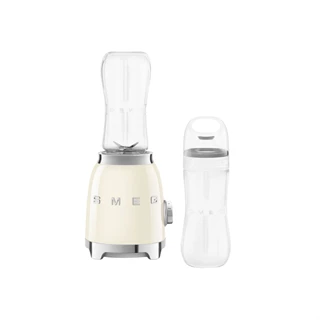 Smeg Egyszemélyes turmixgép, 50-es évek retro design, 0,6 liter, 300 w, 2 fokozat, bézs PBF01CREU