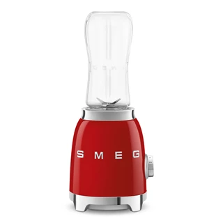 Smeg Egyszemélyes turmixgép, 50-es évek retro design, 0,6 liter, 300 w, 2 fokozat, piros PBF01RDEU