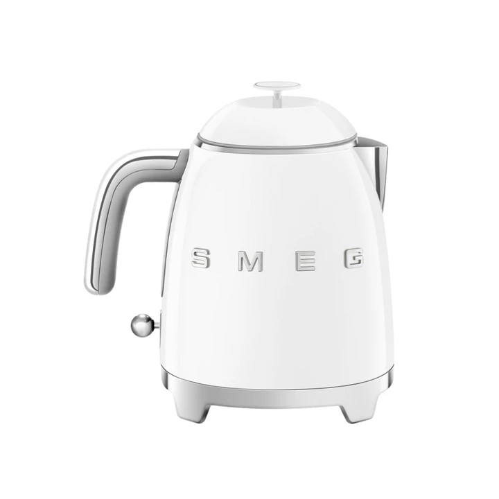 Smeg retro mini vízforraló, 0,8 liter, 1400W -  fehér KLF05WHEU