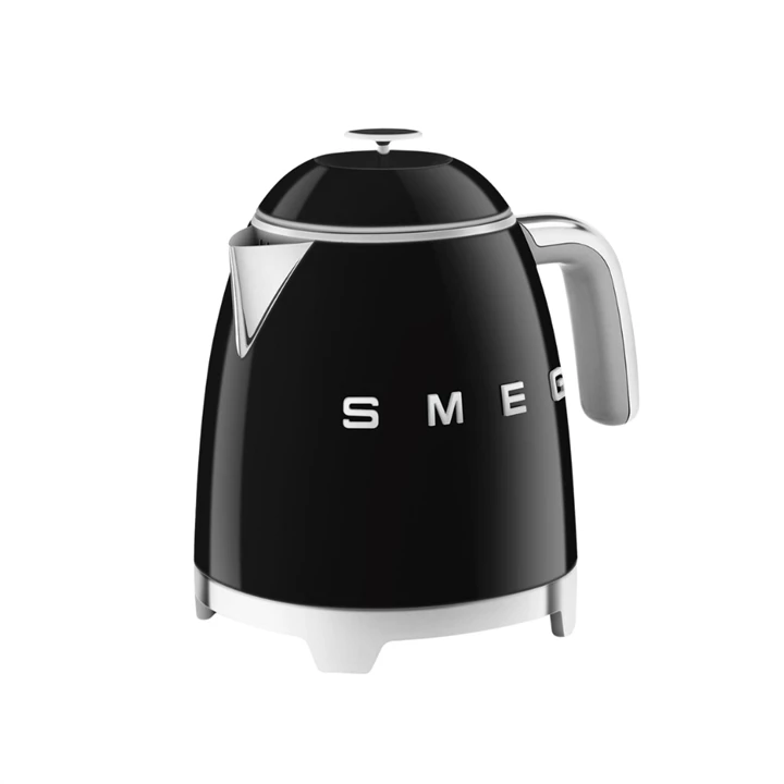 Smeg retro mini vízforraló, 0,8 liter, 1400W -  fekete KLF05BLEU