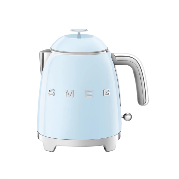 Smeg retro mini vízforraló, 0,8 liter, 1400W -  pasztel kék KLF05PBEU