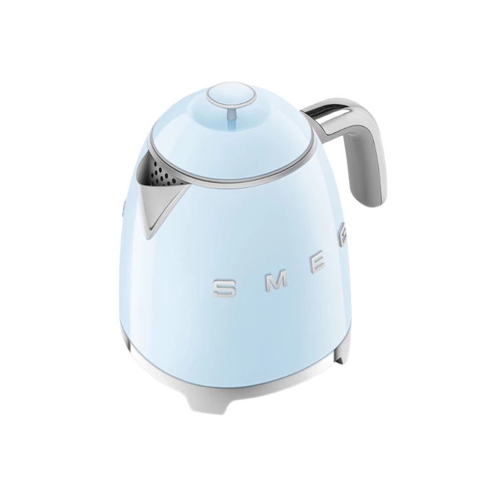 Smeg retro mini vízforraló, 0,8 liter, 1400W -  pasztel kék KLF05PBEU
