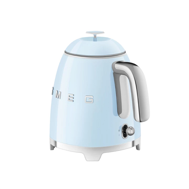 Smeg retro mini vízforraló, 0,8 liter, 1400W -  pasztel kék KLF05PBEU