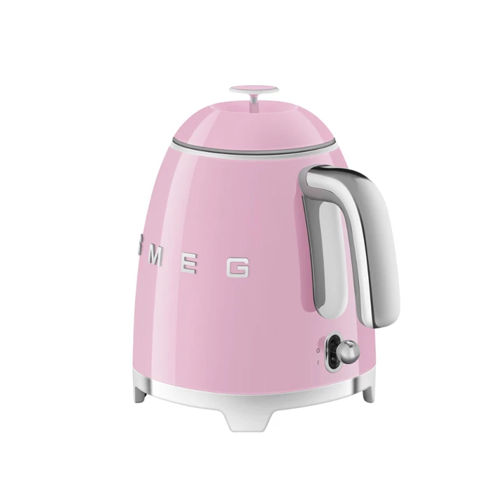 Smeg retro mini vízforraló, 0,8 liter, 1400W -  rózsaszín KLF05PKEU