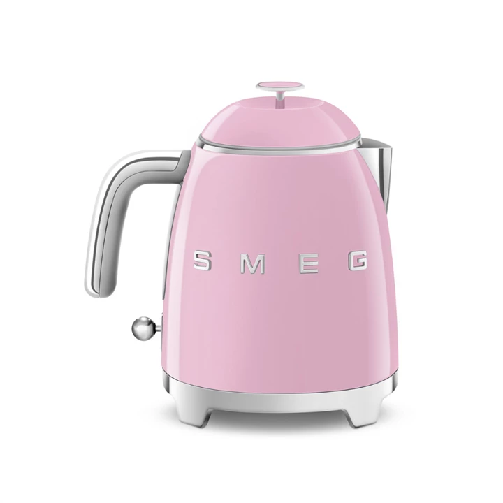 Smeg retro mini vízforraló, 0,8 liter, 1400W -  rózsaszín KLF05PKEU