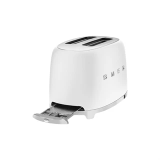 Smeg retro 2-szeletes kenyérpirító - matt fehér TSF01WHMEU