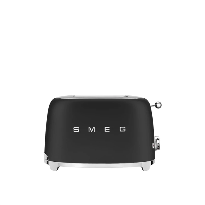 Smeg retro 2-szeletes kenyérpirító - matt fekete TSF01BLMEU