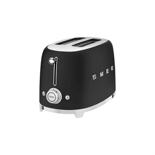 Smeg retro 2-szeletes kenyérpirító - matt fekete TSF01BLMEU