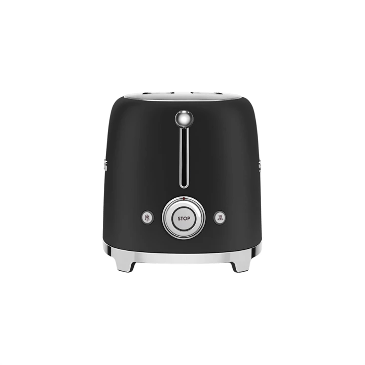 Smeg retro 2-szeletes kenyérpirító - matt fekete TSF01BLMEU