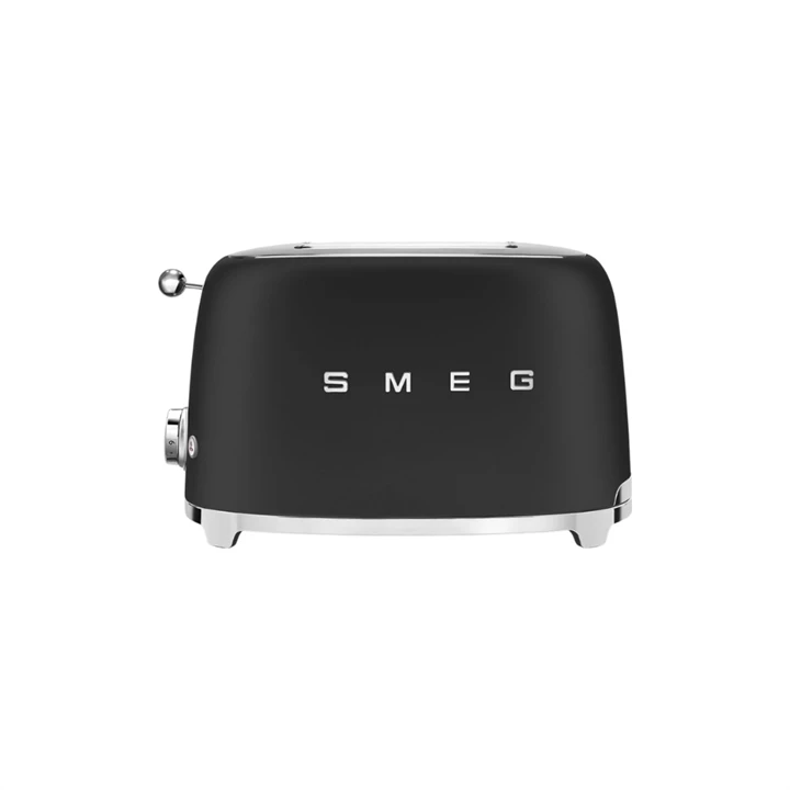 Smeg retro 2-szeletes kenyérpirító - matt fekete TSF01BLMEU