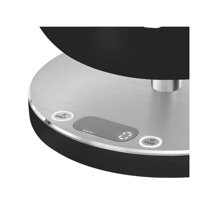 Smeg Digitális konyhai mérleg matt fekete KSC01BLMWW