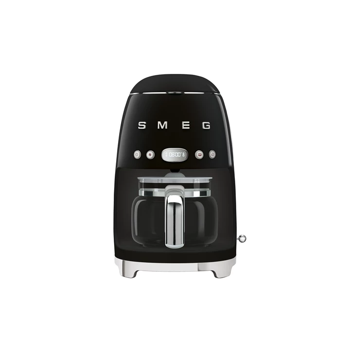 Smeg retro filteres kávéfőző - fekete DCF02BLEU Smeg retro filteres kávéfőző - fekete DCF02BLEU