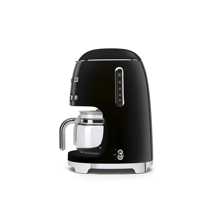 Smeg retro filteres kávéfőző - fekete DCF02BLEU Smeg retro filteres kávéfőző - fekete DCF02BLEU