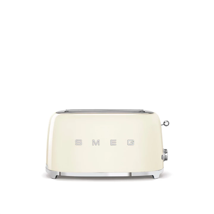 Smeg kenyérpirító, retro, 4 szeletes, bézs TSF02CREU