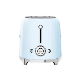 Smeg kenyérpirító, retro, 4 szeletes, világoskék TSF02PBEU