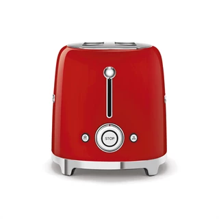 Smeg kenyérpirító, retro, 4 szeletes, piros TSF02RDEU