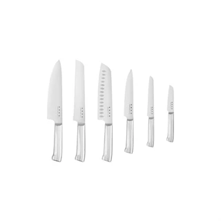 Smeg Retro kés készlet, fekete KBSF02BL