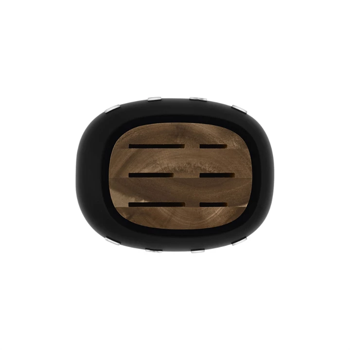 Smeg Retro kés készlet, fekete KBSF02BL