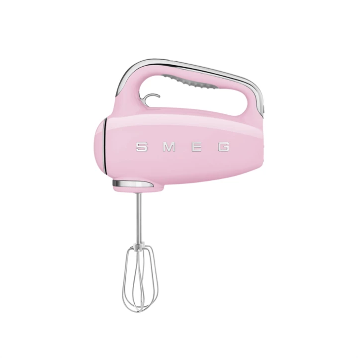 Smeg retro kézi mixer - rózsaszín HMF01PKEU
