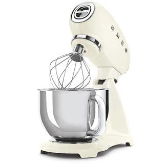 Smeg retro konyhai robotgép, bézs test és talp SMF03CREU Smeg retro konyhai robotgép, bézs test és talp SMF03CREU