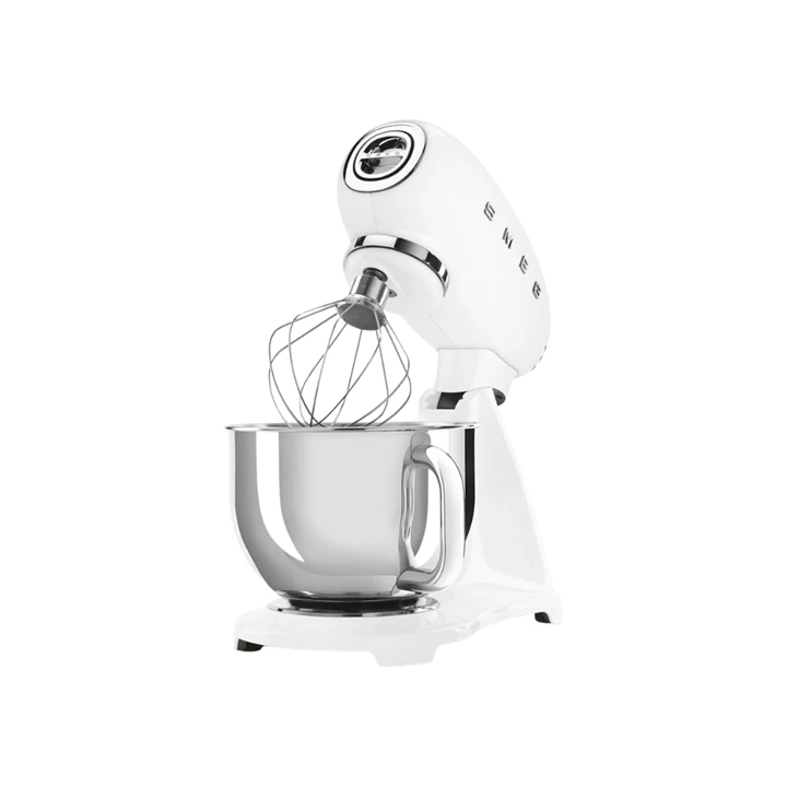 Smeg retro konyhai robotgép, fehér test és talp SMF03WHEU