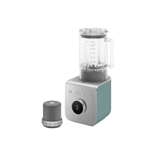 Smeg Retro nagy teljesítményű trumixgép, vacuum, matt smaragdzöld BLC02EGMEU