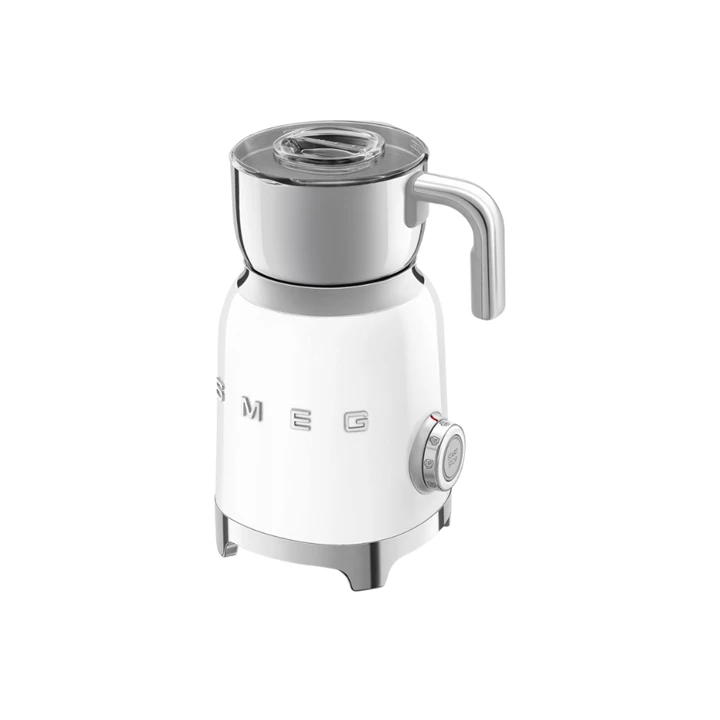 Smeg tejhabosító, retro, fehér MFF11WHEU